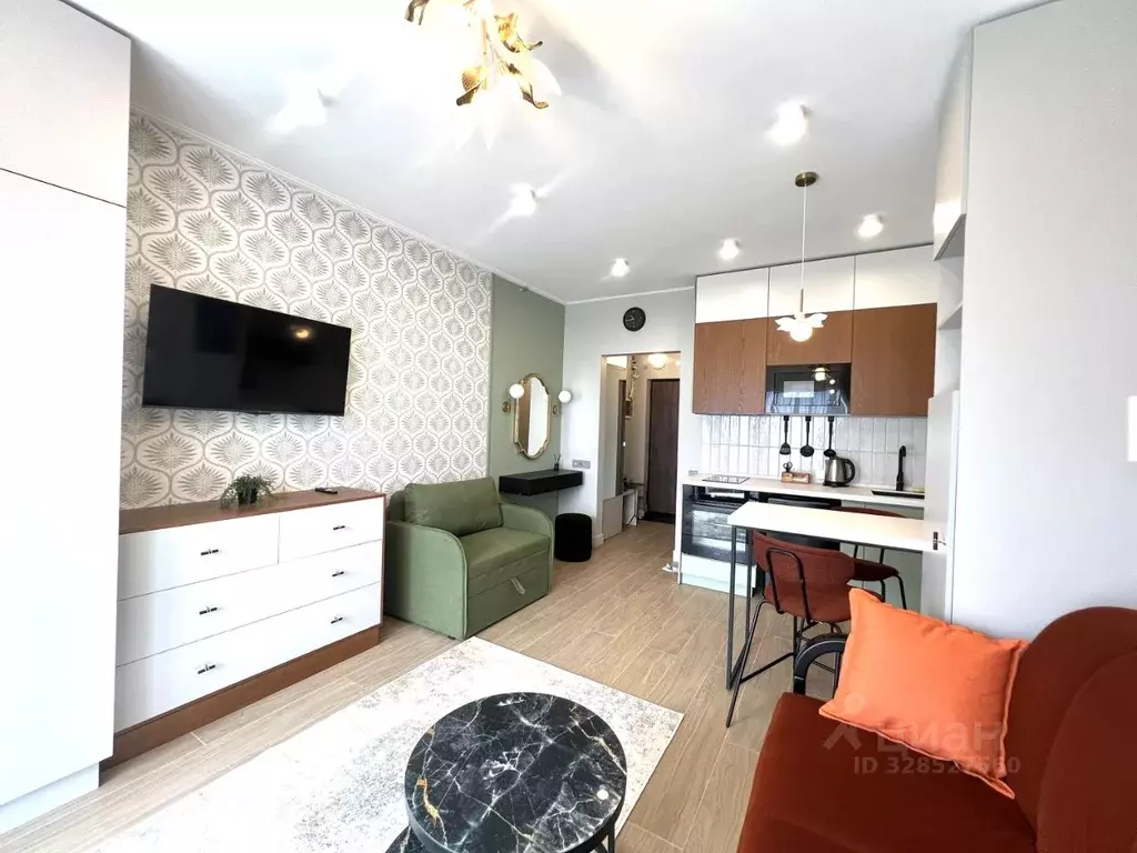 Студия Крым, Алушта ул. Западная, 4к2 (30.0 м) - Фото 1