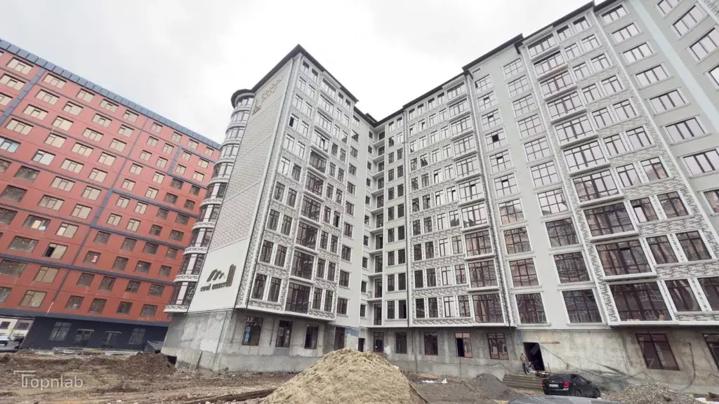 1-к кв. Кабардино-Балкария, Нальчик ул. Тлостанова, 28 (43.0 м) - Фото 1