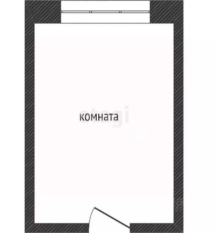 Комната Курганская область, Курган ул. Бажова, 67 (14.5 м) - Фото 2