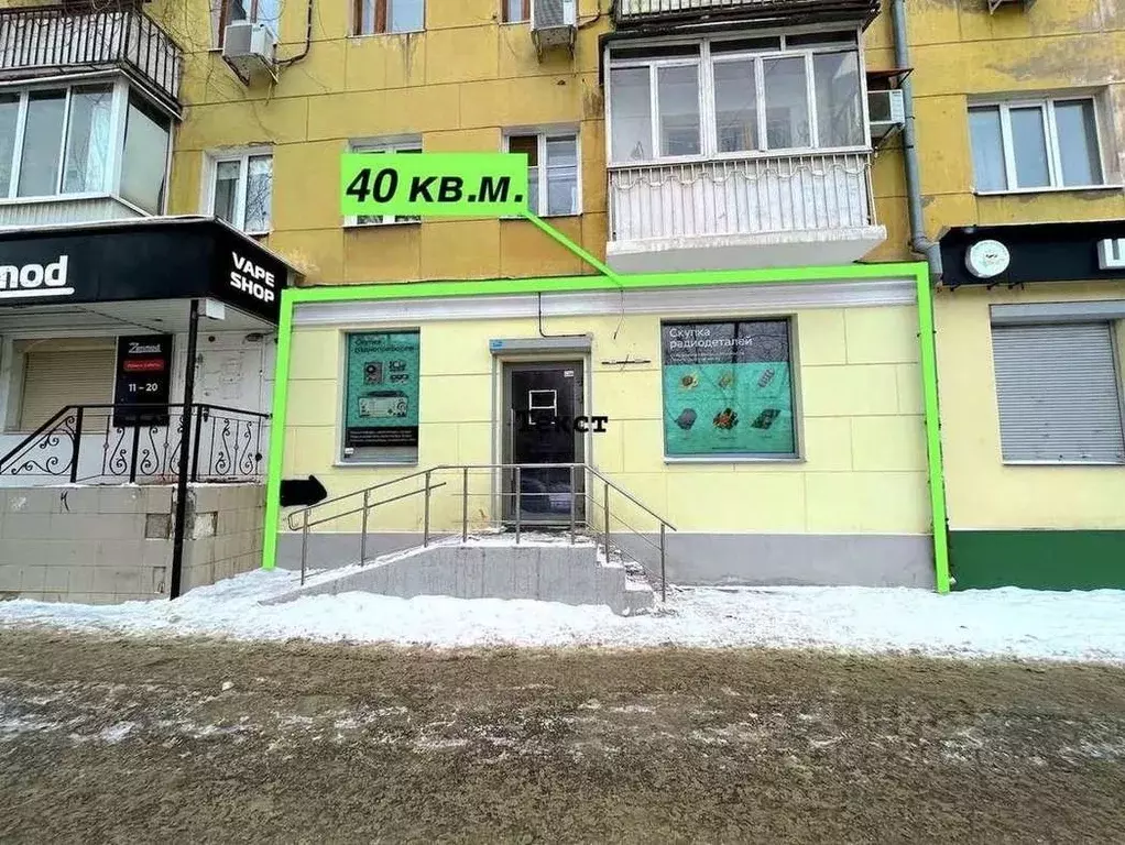 Торговая площадь в Самарская область, Самара просп. Масленникова, 14 ... - Фото 1