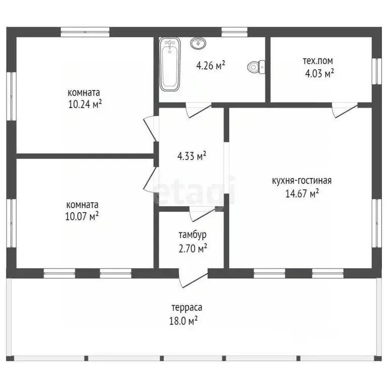 Дом в Московская область, Воскресенск городской округ, Хорлово пгт ул. ... - Фото 2