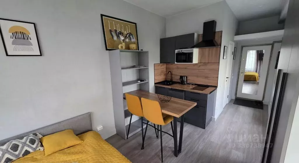 Студия Москва Электрозаводская ул., 14С1 (19.0 м) - Фото 2