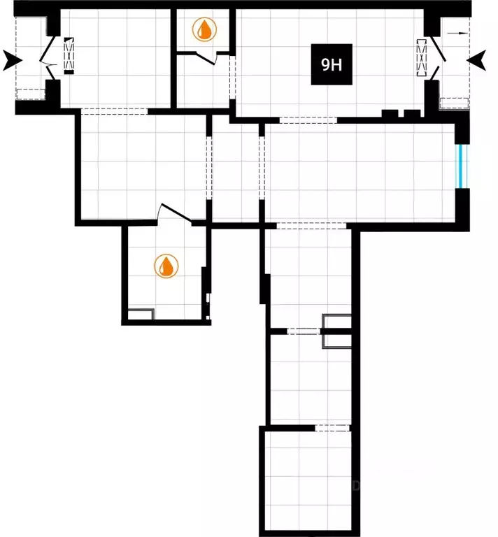 Помещение свободного назначения в Москва ул. Кварцевая, 5к1 (122 м) - Фото 1