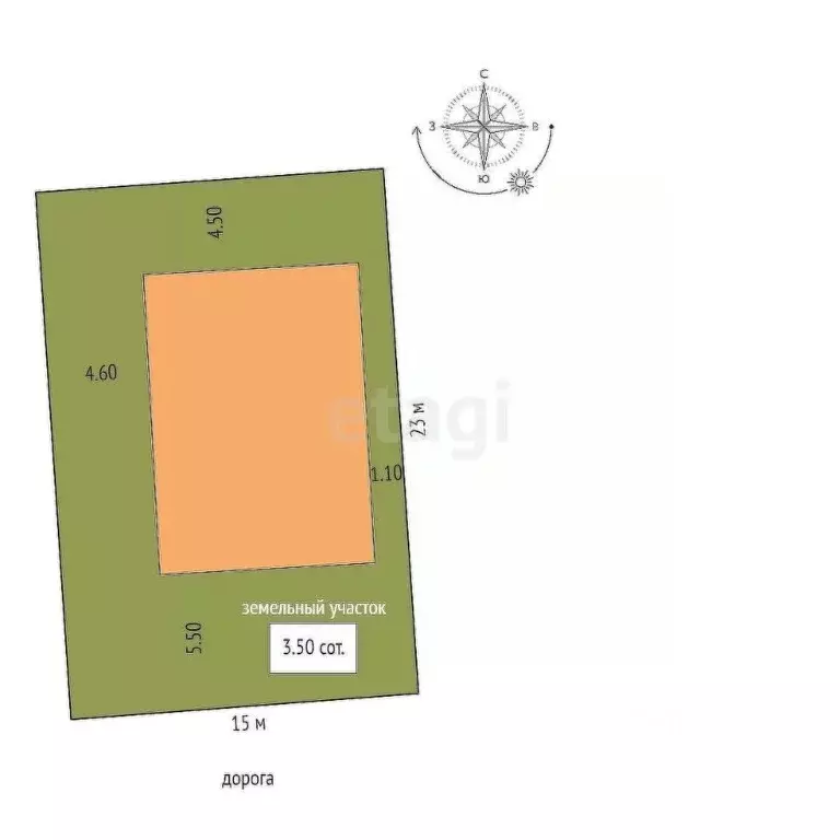 Дом в Ростовская область, Мясниковский район, Краснокрымское с/пос, ... - Фото 2