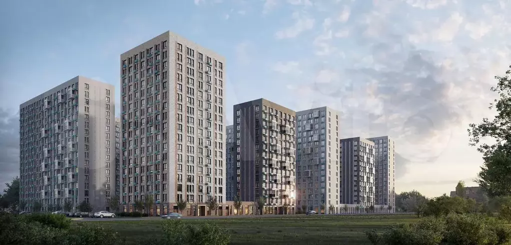 3-к. квартира, 77,3 м, 5/17 эт. - Фото 1