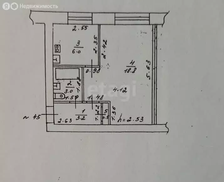 1-комнатная квартира: Тверь, улица Громова, 7к3 (31.5 м) - Фото 1