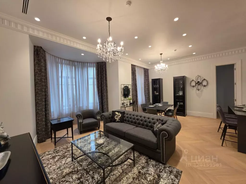 3-к кв. Москва Хлебный пер., 19 (110.3 м) - Фото 2