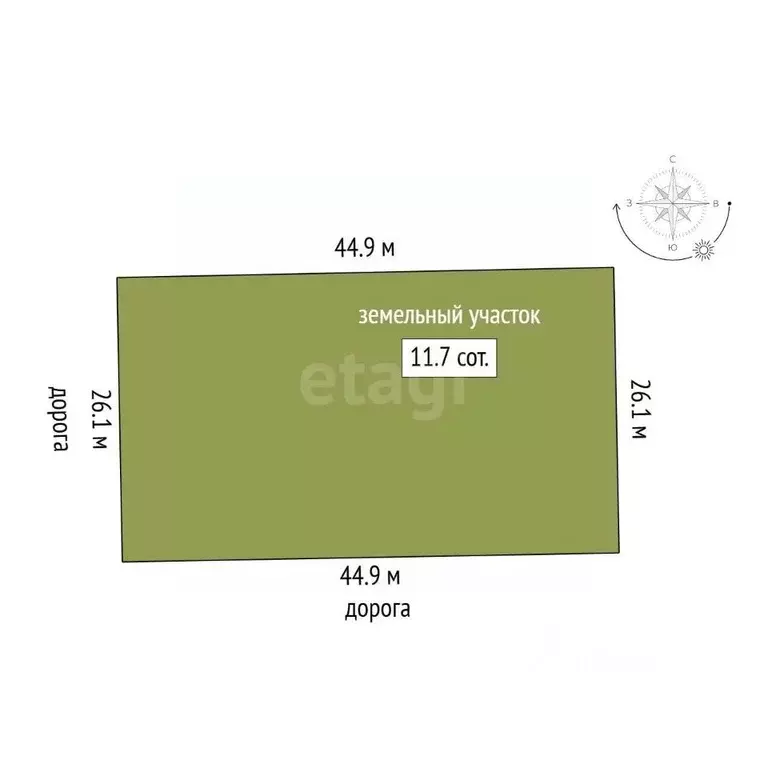 Участок в Марий Эл, Йошкар-Ола городской округ, д. Шоя-Кузнецово пер. ... - Фото 2