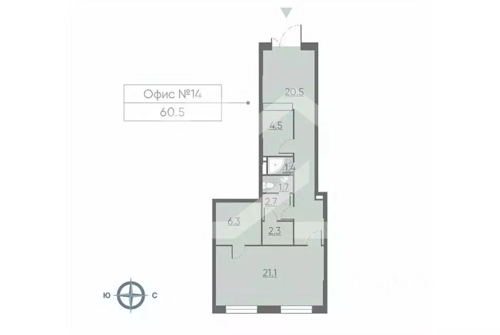 Помещение свободного назначения в Москва Производственная ул., 19к1 ... - Фото 2