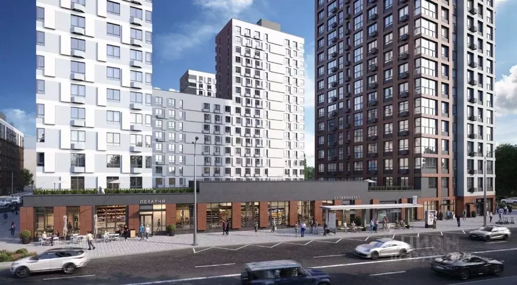 Помещение свободного назначения в Москва Бунинские Кварталы жилой ... - Фото 2