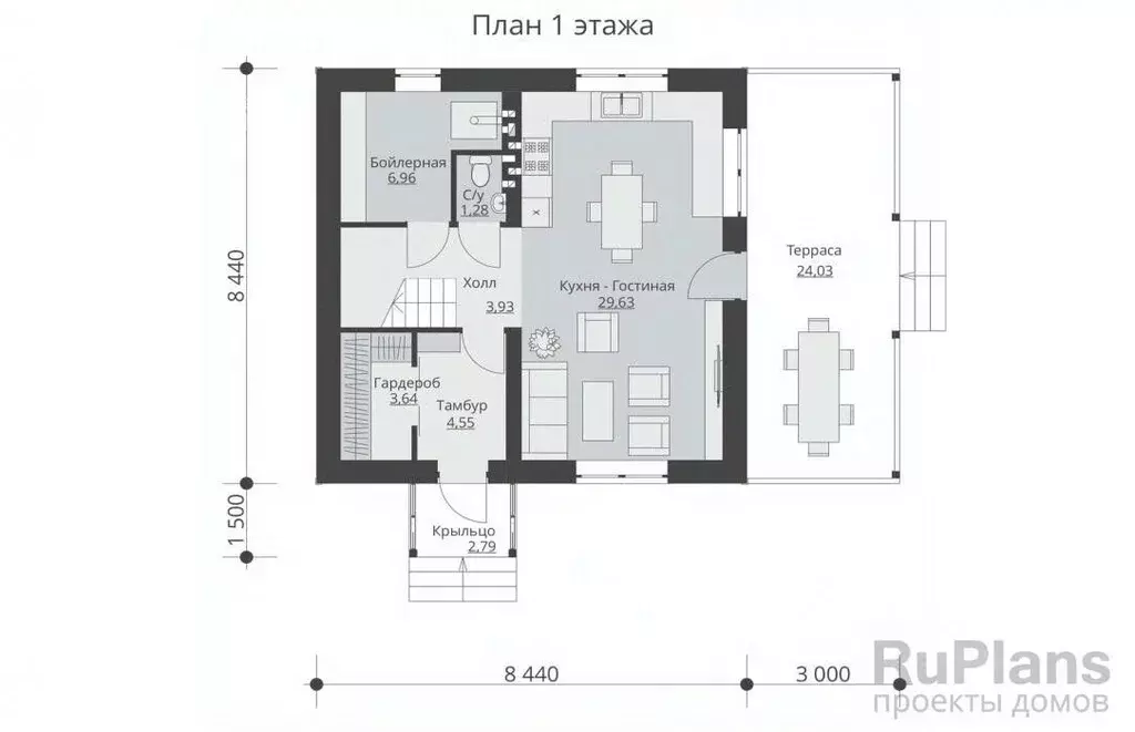 Дом в Ростовская область, Ростов-на-Дону Прогулочная ул., 44 (100 м) - Фото 1