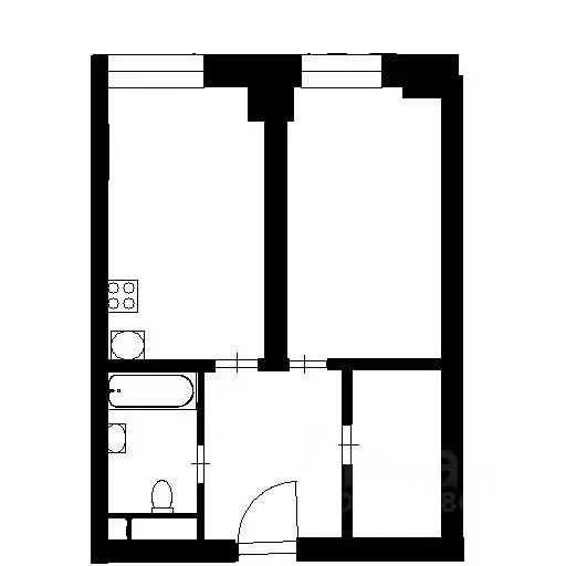 1-к кв. Москва ул. Василисы Кожиной, 13 (48.4 м) - Фото 2