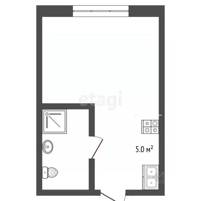 Комната Тюменская область, Тюмень Холодильная ул., 40/3 (17.5 м) - Фото 2