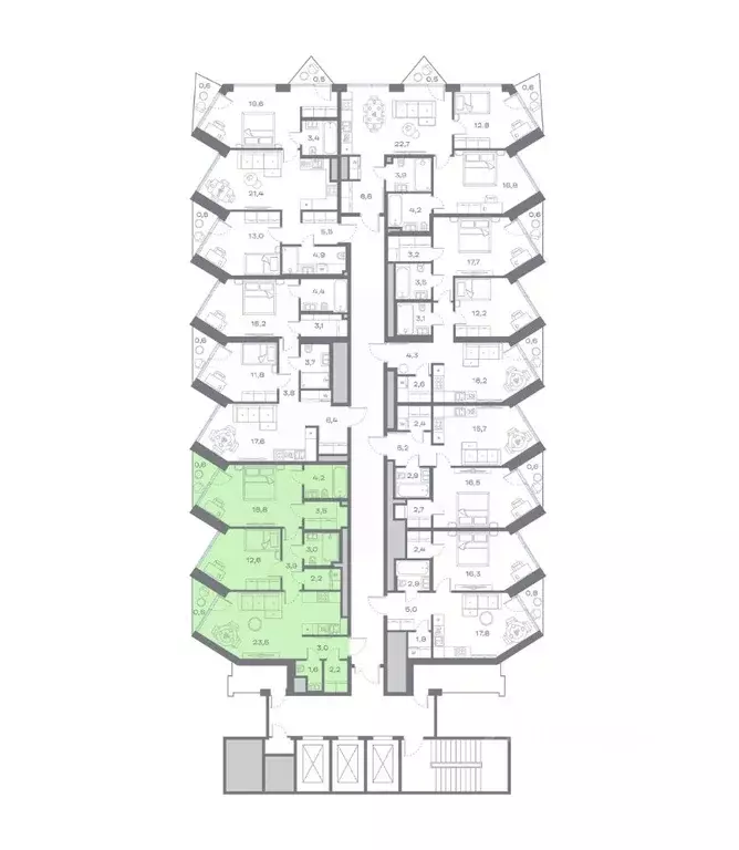 2-к кв. Москва Крылатская ул., 23 (77.44 м) - Фото 1