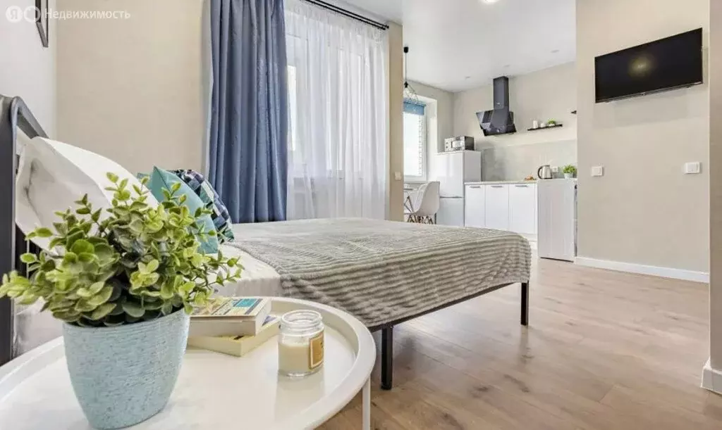 Квартира-студия: Краснодар, улица Красных Партизан, 1/4к3 (26 м) - Фото 0