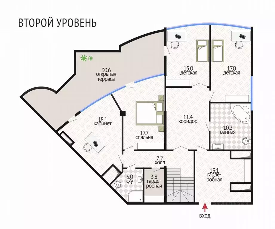 5-к кв. Свердловская область, Екатеринбург ул. Шейнкмана, 119 (200.0 ... - Фото 1