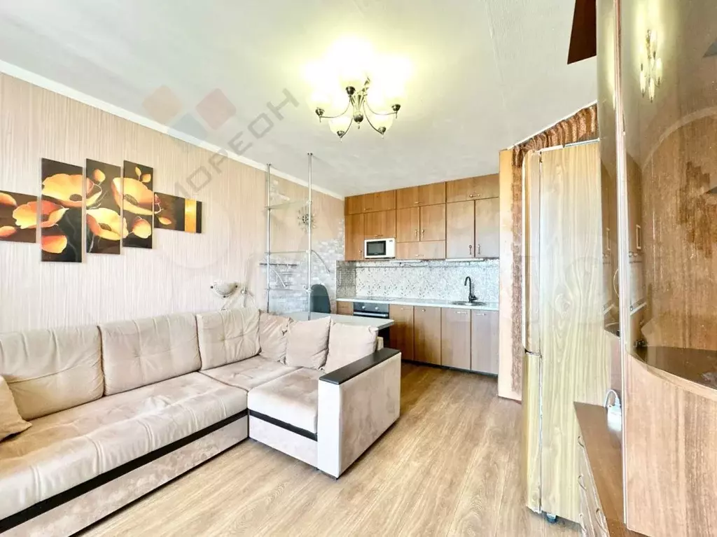 1-к. квартира, 34,3 м, 12/12 эт. - Фото 1