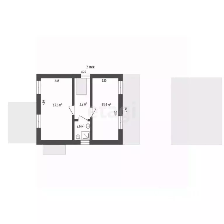 Дом в Вологодская область, Тотемский муниципальный округ, пос. ... - Фото 2