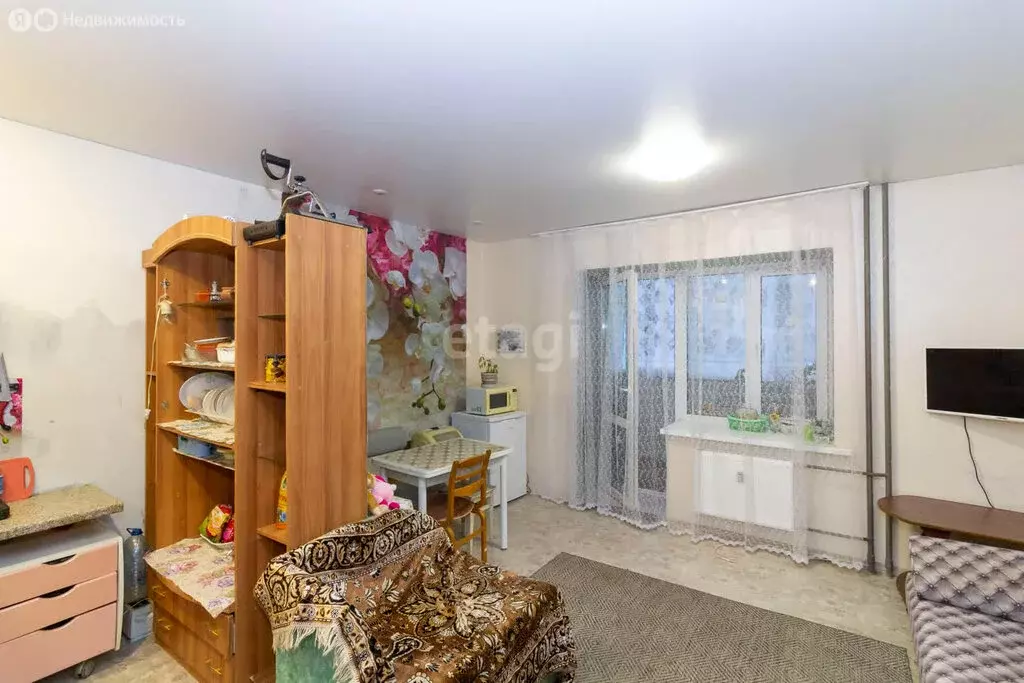 Квартира-студия: Тюмень, Интернациональная улица, 199к1 (30.6 м) - Фото 1