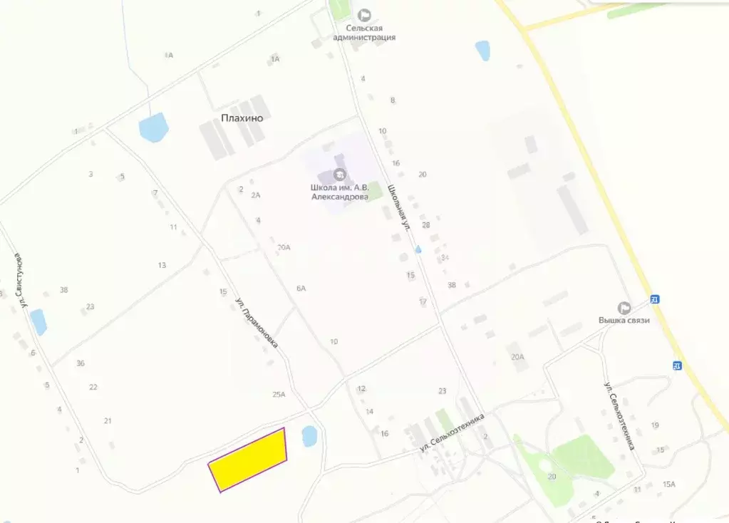 Участок в Рязанская область, Захаровский район, Плахинское с/пос, с. ... - Фото 2