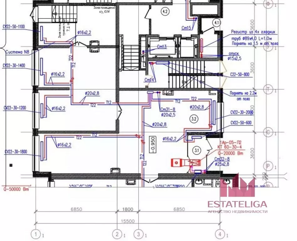 Помещение свободного назначения в Москва Волоколамское ш., 71к1 (178 ... - Фото 2