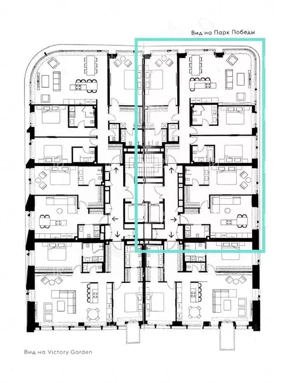 Квартира, 5 и более комнат, 227.1 м - Фото 1