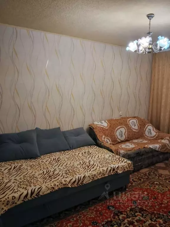 1-к кв. Курганская область, Курган Заозерный жилрайон, 2-й мкр, 7 ... - Фото 1