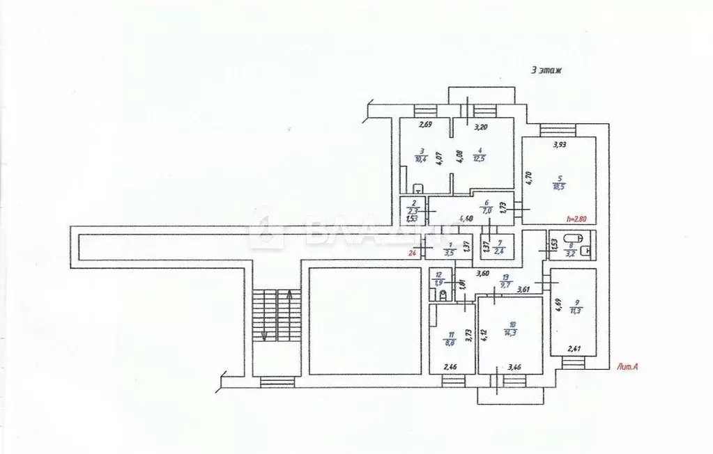 5-к кв. Бурятия, Улан-Удэ 111-й мкр, 13А (105.8 м) - Фото 2