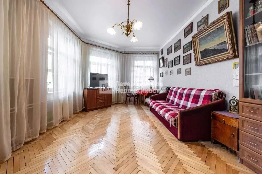 3-к кв. Санкт-Петербург Английский просп., 43 (85.1 м) - Фото 2