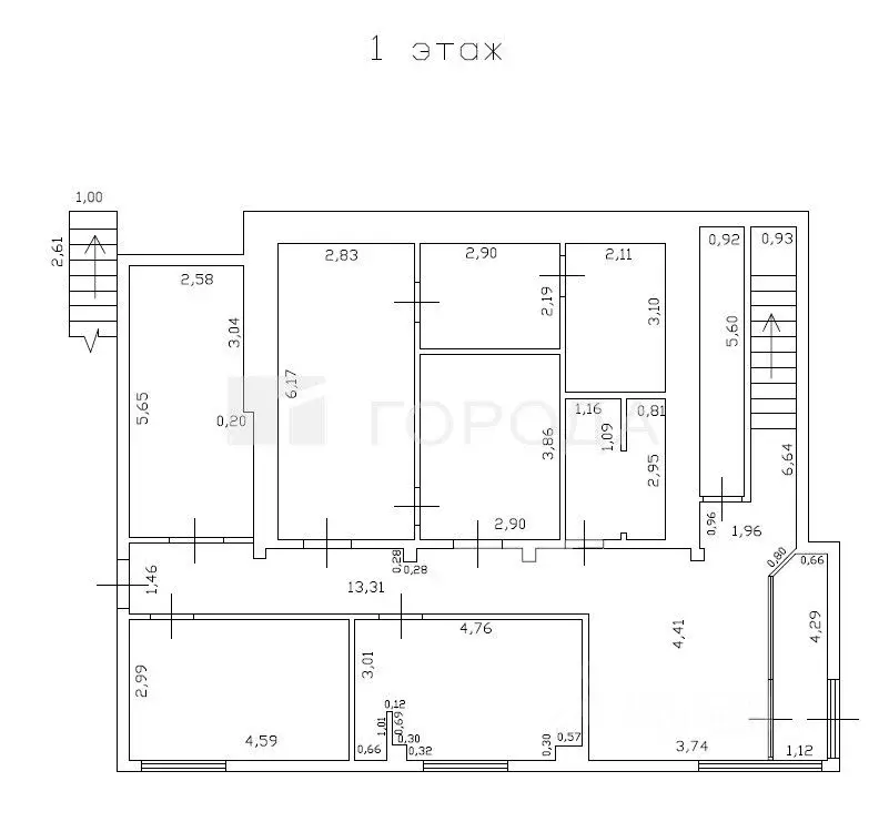 Офис в Кемеровская область, Новокузнецк ул. Тольятти, 52А (380 м) - Фото 1