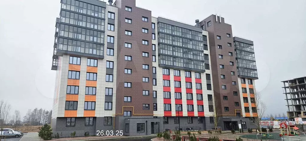 1-к. квартира, 37,5 м, 3/9 эт. - Фото 0