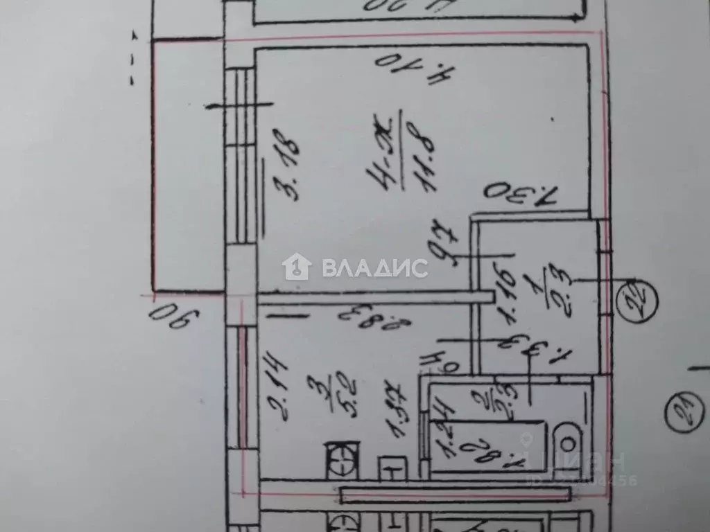 1-к кв. Калининградская область, Гурьевский муниципальный округ, пос. ... - Фото 1