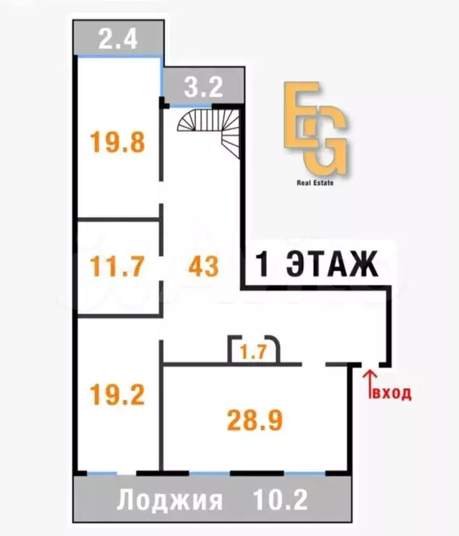 5-к. квартира, 229 м, 7/8 эт. - Фото 0