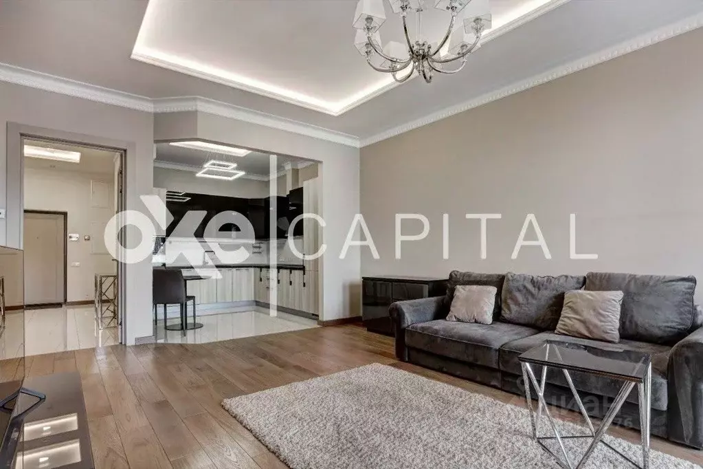 2-к кв. Москва 1-й Смоленский пер., 21 (100.0 м) - Фото 2