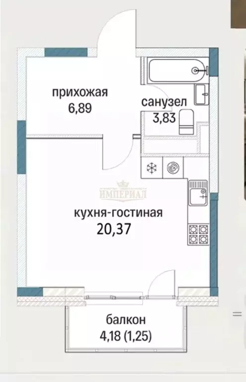 Студия Марий Эл, Йошкар-Ола городской округ, с. Семеновка ул. Липовая, ... - Фото 2
