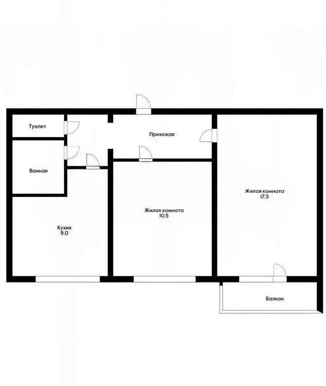 2-комнатная квартира: Краснодар, микрорайон Юбилейный, проспект ... - Фото 1