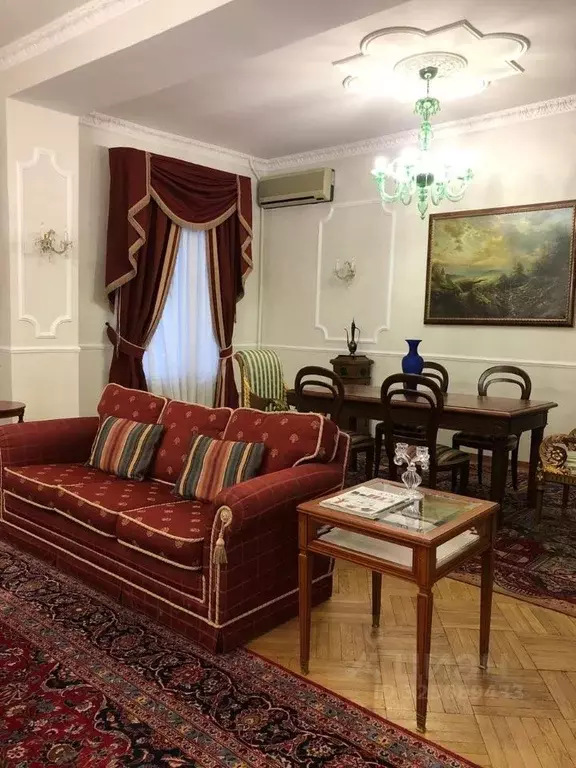 3-к кв. Москва ул. Большая Молчановка, 21 (118.0 м) - Фото 1