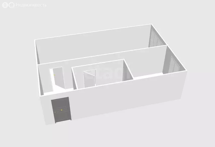 1-комнатная квартира: Долинск, Комсомольская улица, 41 (31.9 м) - Фото 2