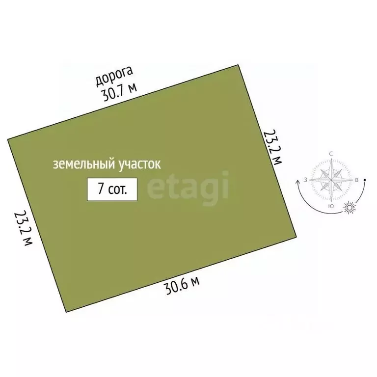 Участок в Мордовия, Лямбирский район, Берсеневское с/пос, с. Татарская ... - Фото 1