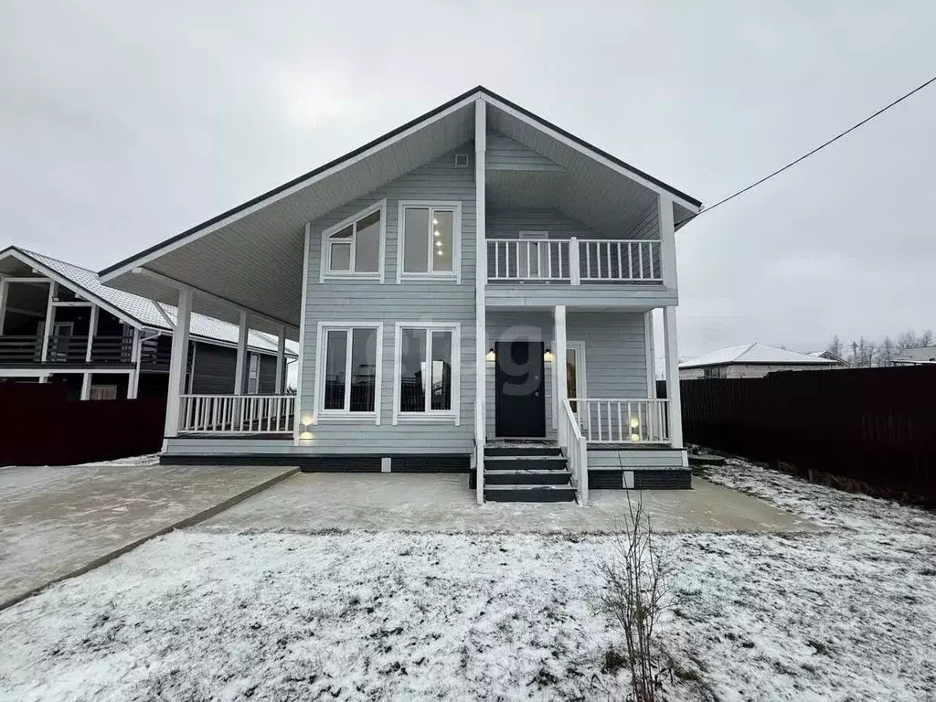 Дом в Ленинградская область, Ломоносовский район, Аннинское городское ... - Фото 1