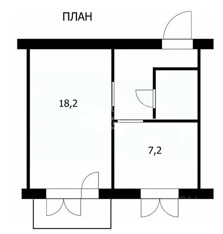 1-к кв. Томская область, Томск ул. Салтыкова-Щедрина, 48 (35.9 м) - Фото 2