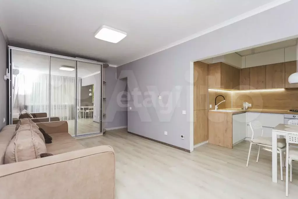2-к. квартира, 42,8 м, 1/5 эт. - Фото 0
