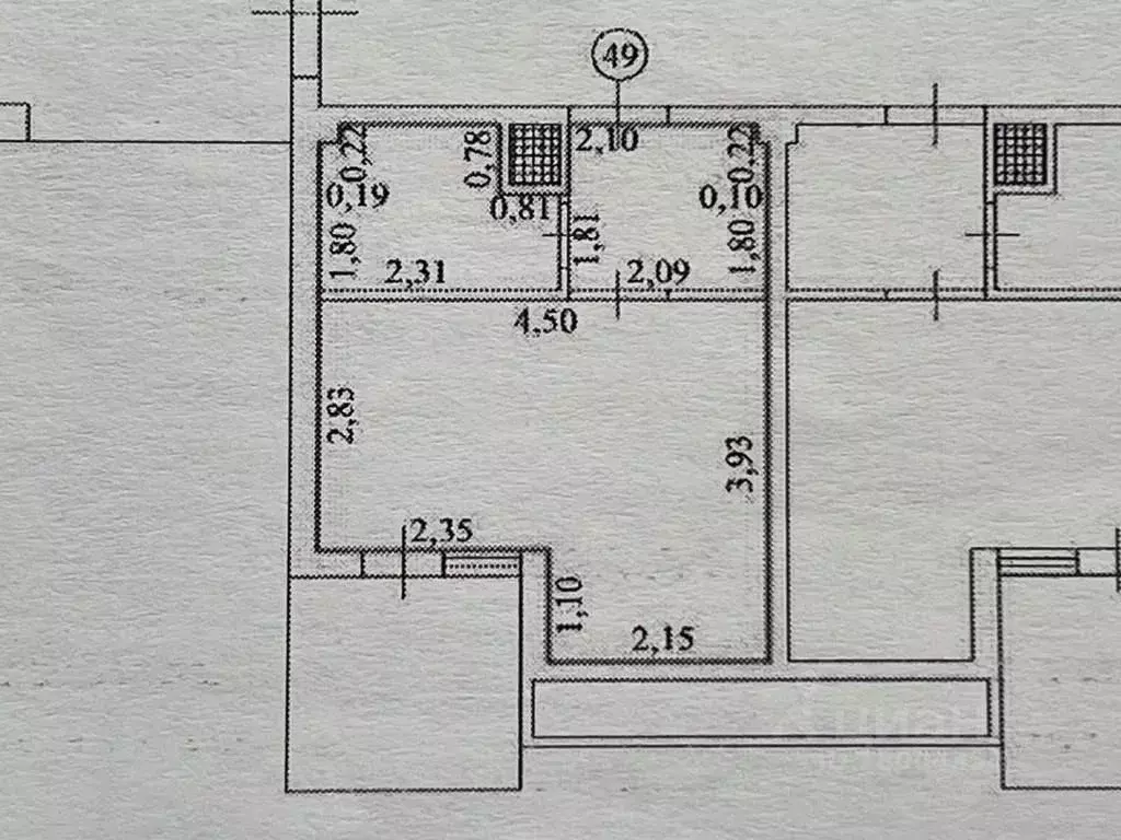 Студия Севастополь ш. Фиолентовское, 134к2 (29.0 м) - Фото 1