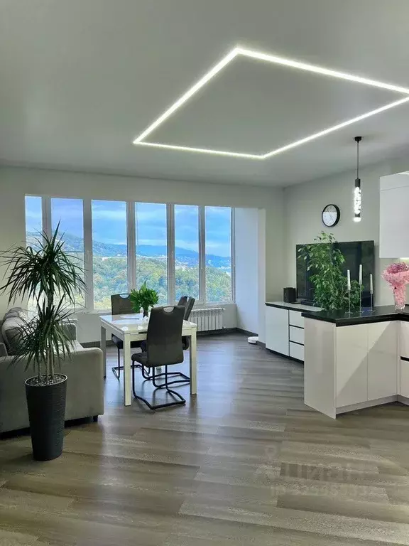 2-к кв. Краснодарский край, Сочи Приморье мкр, ул. Есауленко, 6А (80.0 ... - Фото 2