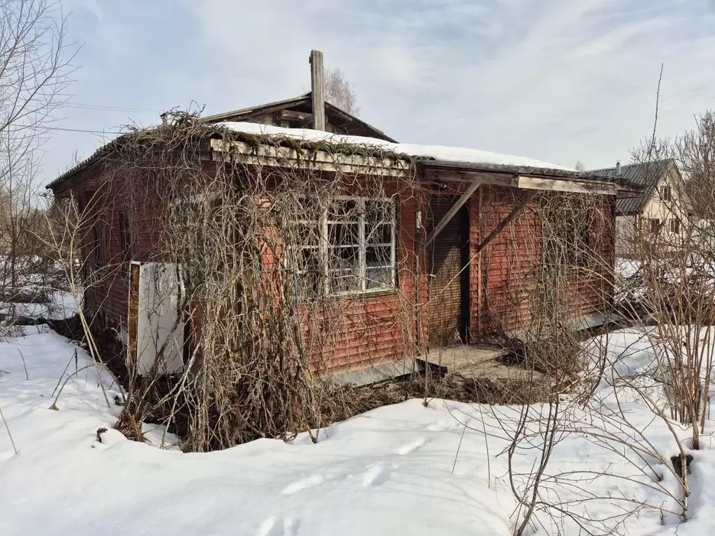 Дом в Ленинградская область, Лодейнопольский район, Доможировское ... - Фото 0