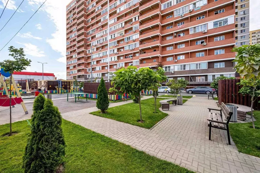 Студия Краснодарский край, Краснодар Славянский мкр, ул. Заполярная, ... - Фото 1