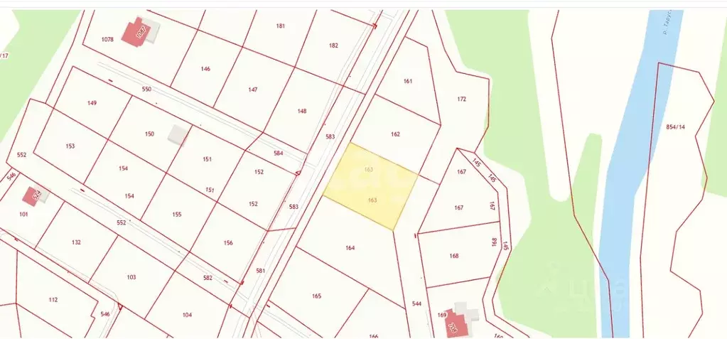 Участок в Калужская область, Тарусский район, Похвиснево с/пос, д. ... - Фото 1