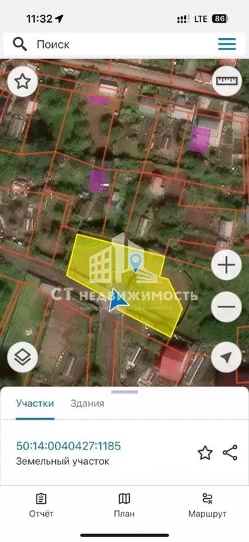 Участок в Московская область, Лосино-Петровский городской округ, ... - Фото 2