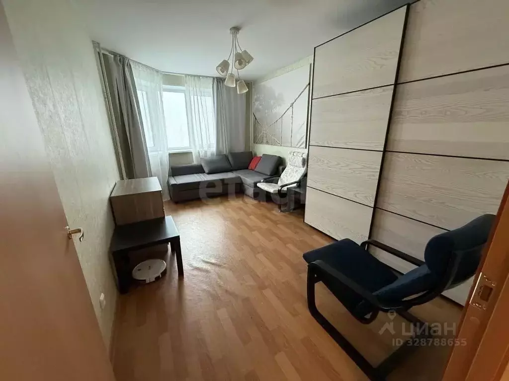 1-к кв. Санкт-Петербург пос. Парголово, Заречная ул., 41 (36.8 м) - Фото 1