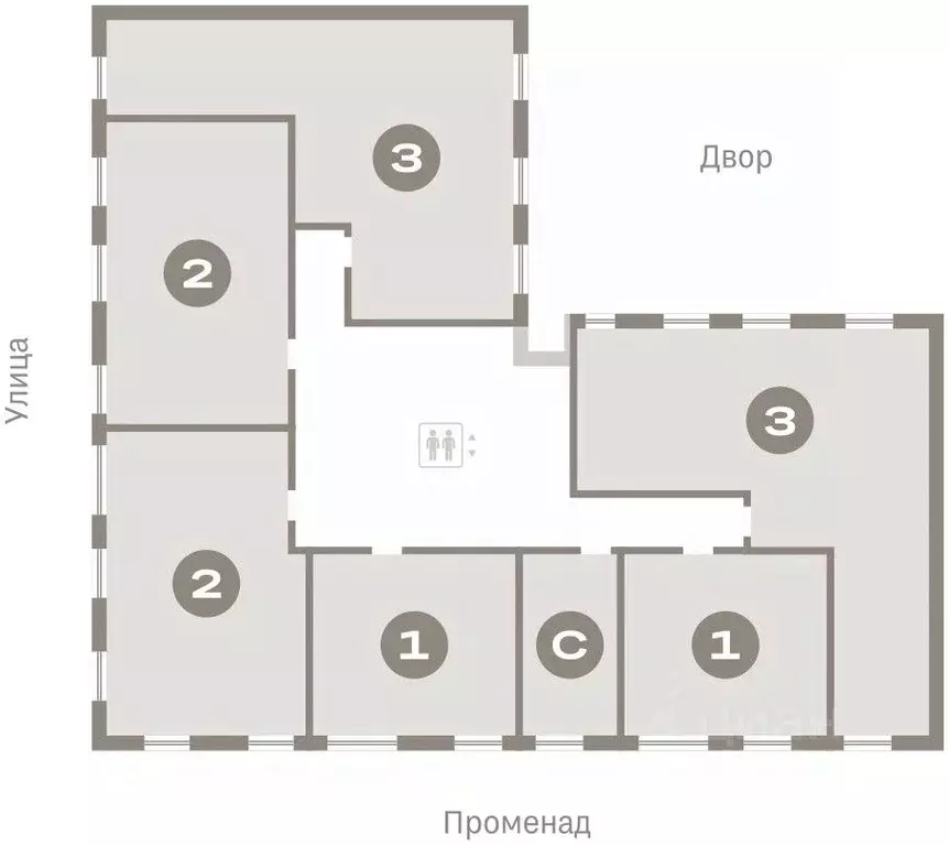 3-к кв. Омская область, Омск ул. Б.Г. Шаронова, 9 (84.38 м) - Фото 1